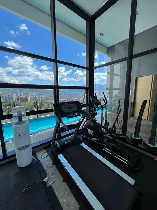 Apartmán Apartamento De Lujo Con La Mejor Vista De Medellín