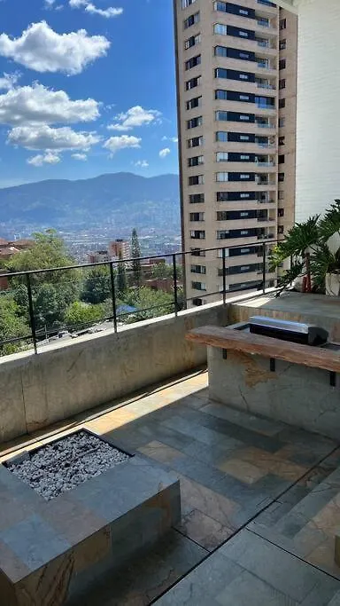 Apartmán Apartamento De Lujo Con La Mejor Vista De Medellín Kolumbie