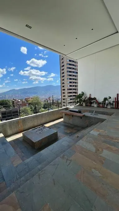 Apartmán Apartamento De Lujo Con La Mejor Vista De Medellín Kolumbie