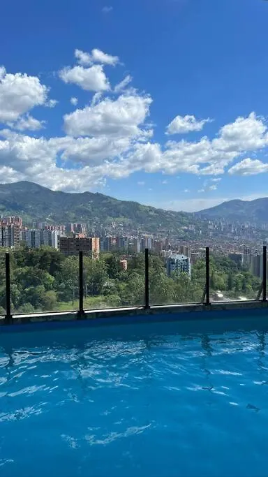 Apartmán Apartamento De Lujo Con La Mejor Vista De Medellín