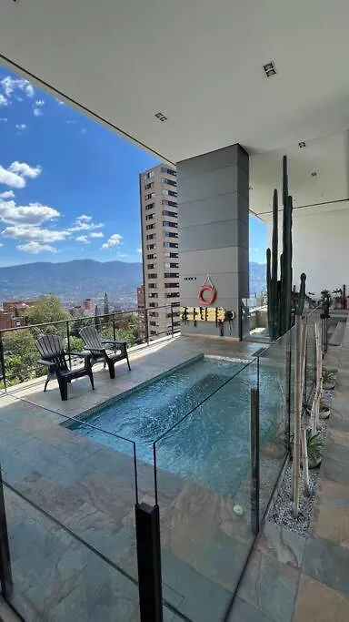 Apartmán Apartamento De Lujo Con La Mejor Vista De Medellín