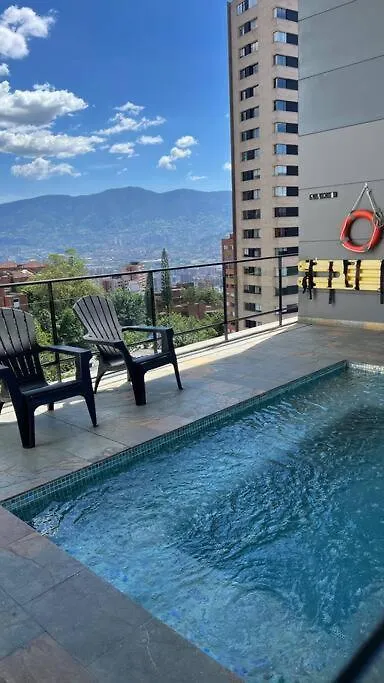 Apartmán Apartamento De Lujo Con La Mejor Vista De Medellín