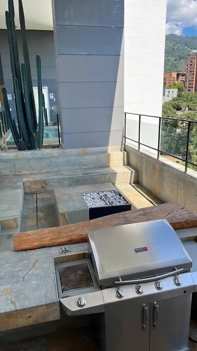 Apartmán Apartamento De Lujo Con La Mejor Vista De Medellín