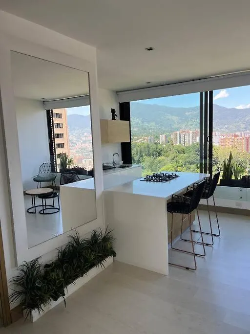 Apartmán Apartamento De Lujo Con La Mejor Vista De Medellín Kolumbie