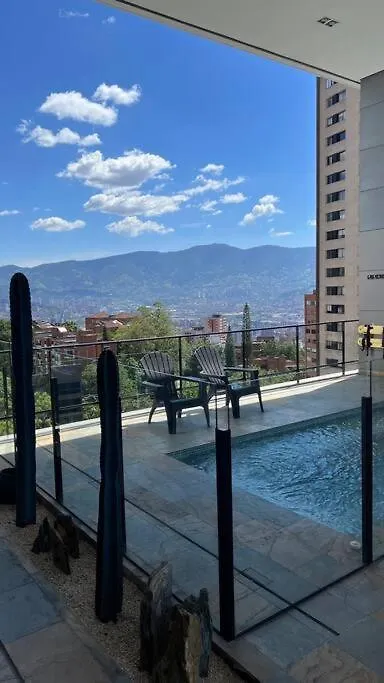 Apartmán Apartamento De Lujo Con La Mejor Vista De Medellín Kolumbie